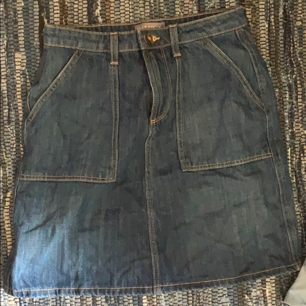 Jean skirt